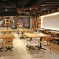 Hawkerman - Singpost Centre | Product Seen: [Mito Sidechair - Wood Seat, Choyu Chair & Customised Laminate Tabletop + Filo Table Base]